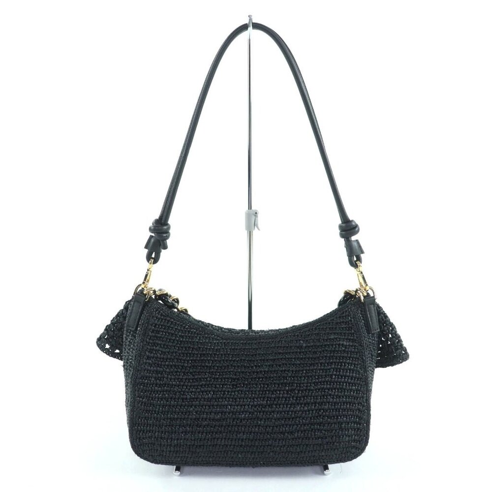 Loewe Ora Raffia Leather with Logo Hardware 2-Way - Picture 3 of 14